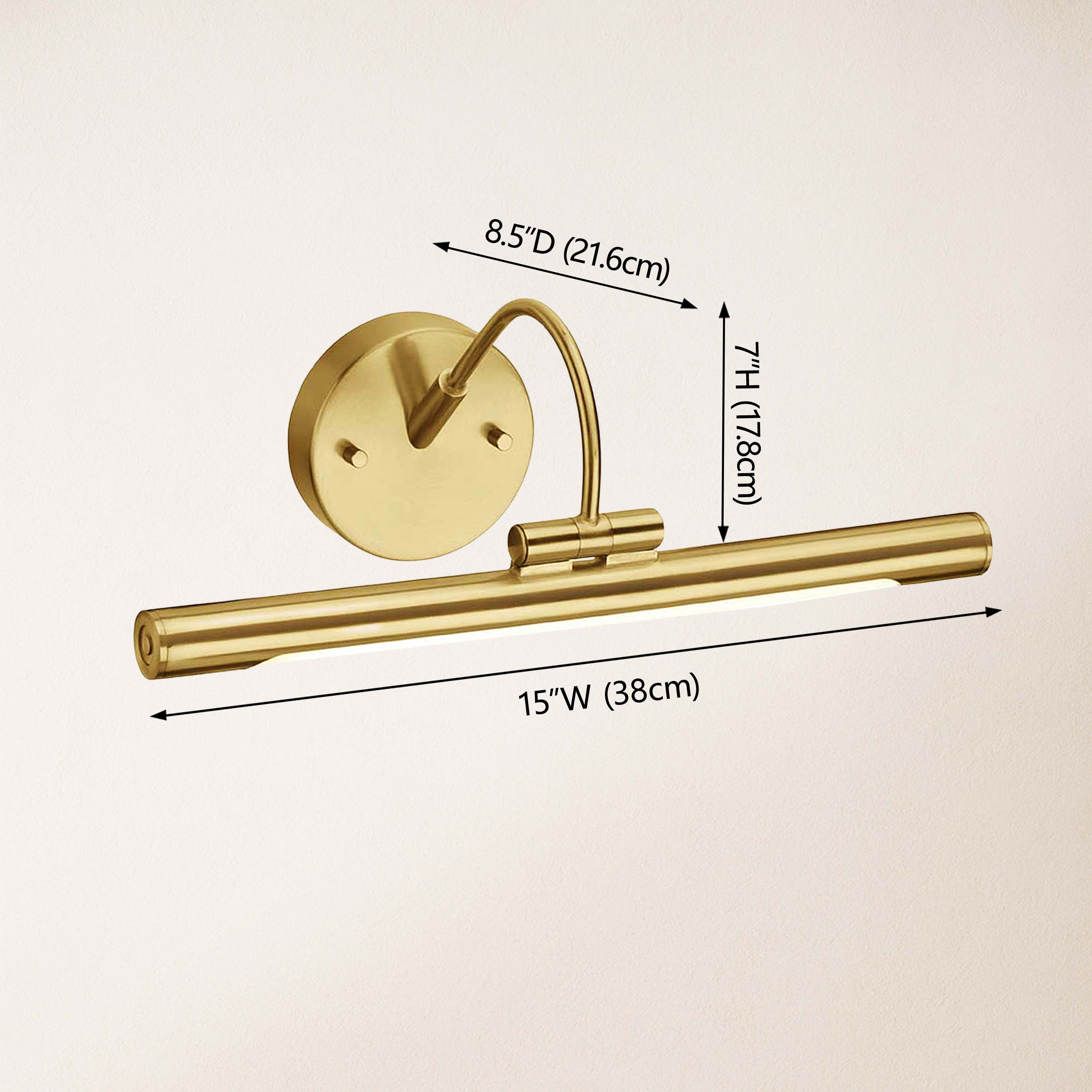 Mason LED Picture Light 15"W