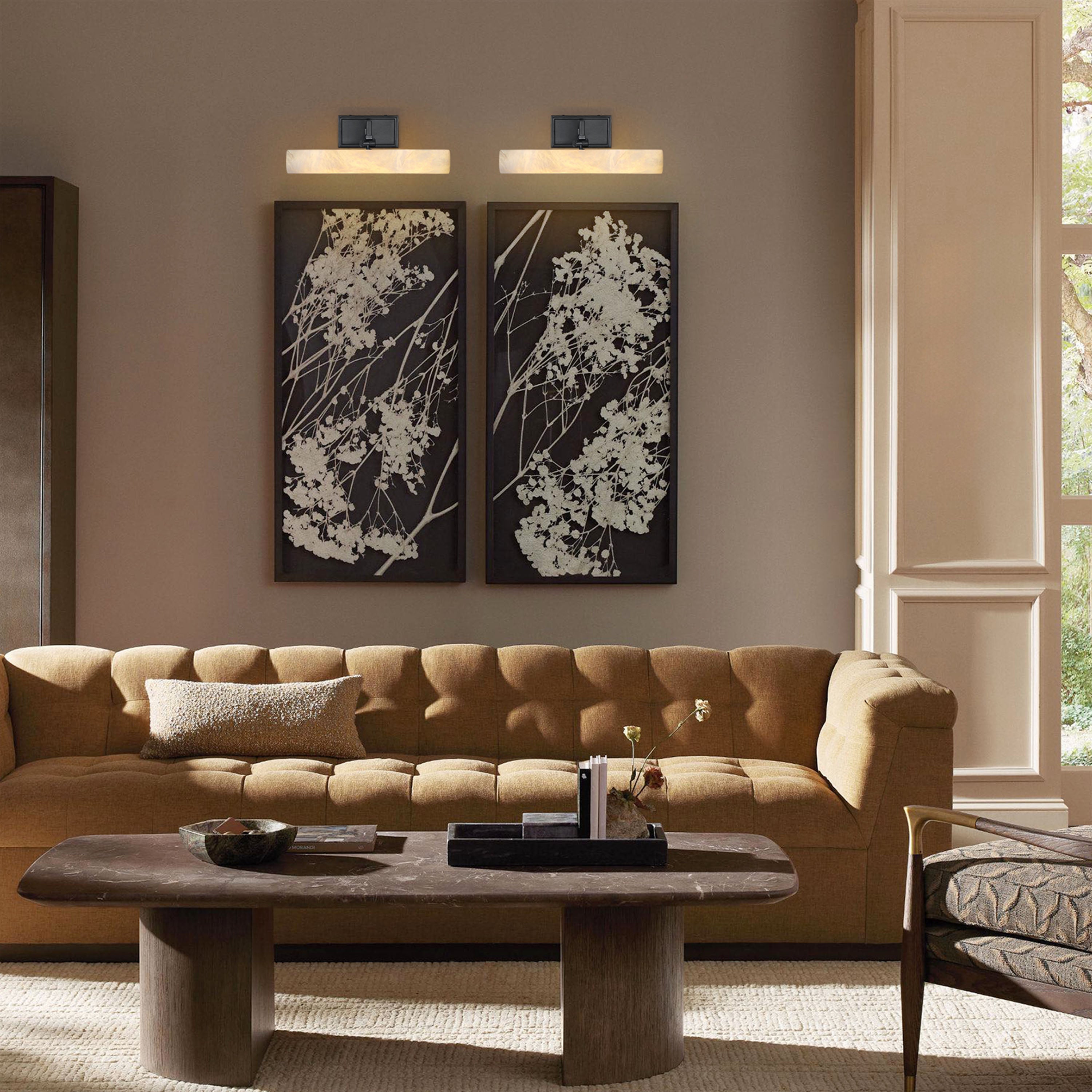 Nimbus Alabaster Picture Light 12"