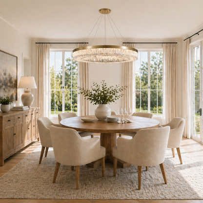 Planituri Crystal Round Chandelier
