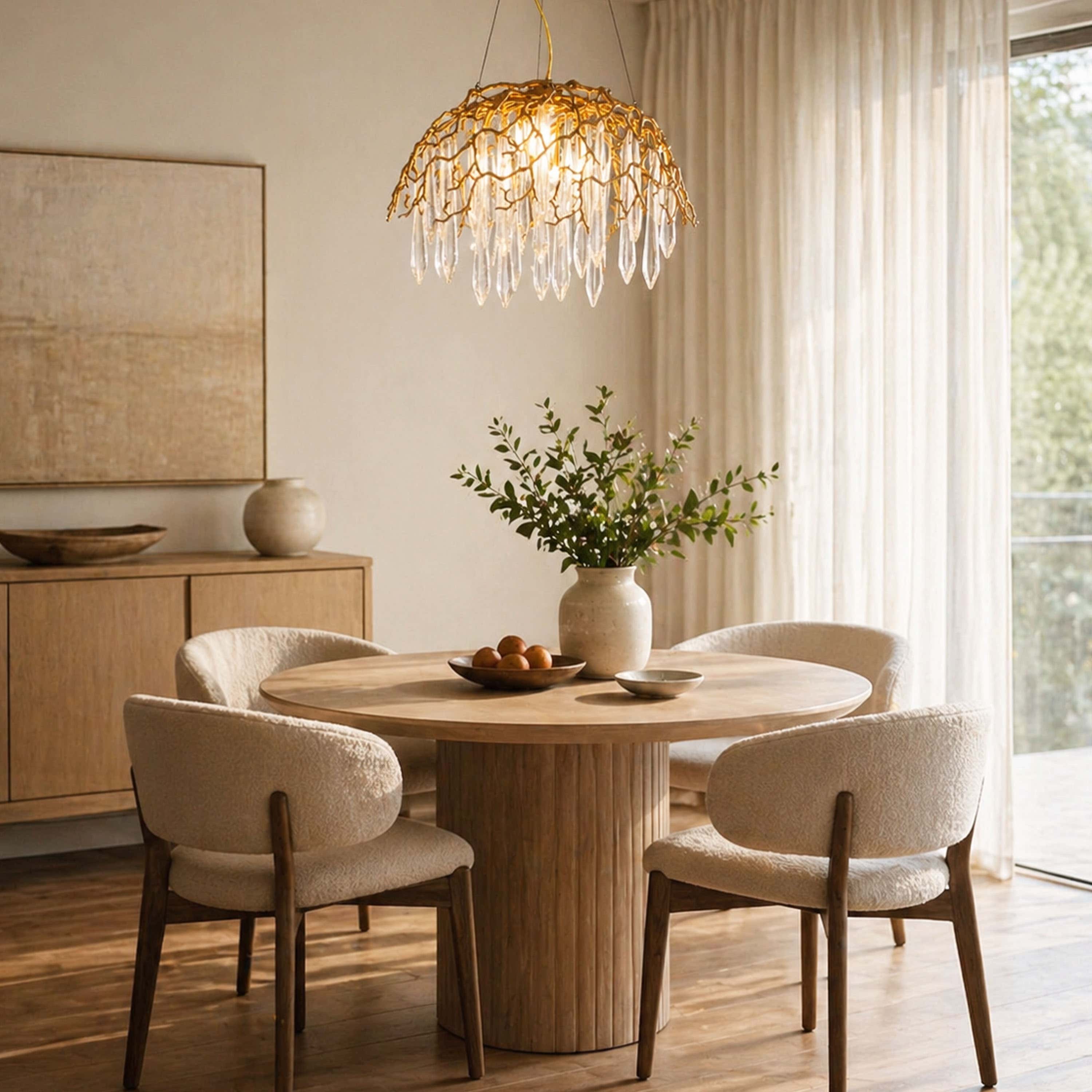 Aurevia Dome Glass Chandelier