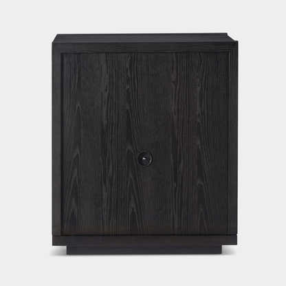 Alvar Arched 32" Oak Storage Cabinet with Drawers