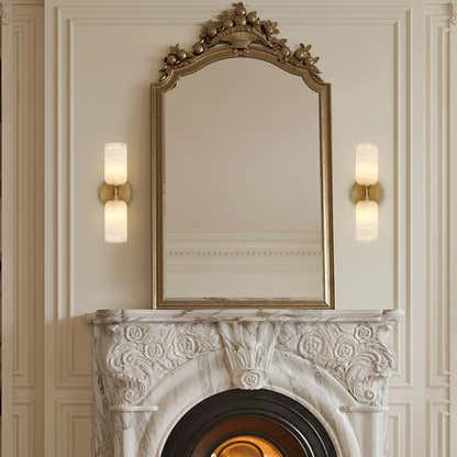 Axis Alabaster Wall Sconce 14"H
