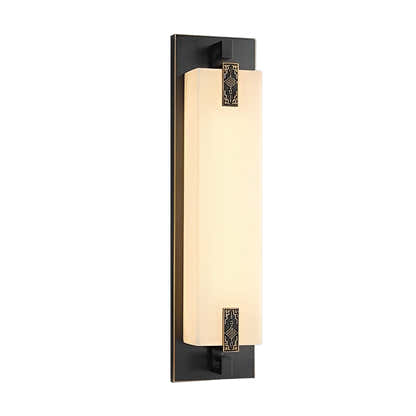 Glimmermist Copper LED Outdoor Wall Light