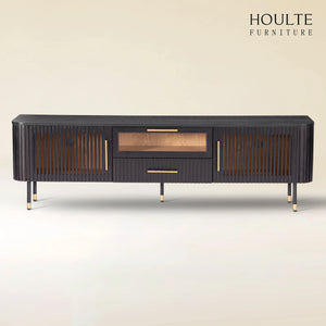 Ewan Oak Media Console 80