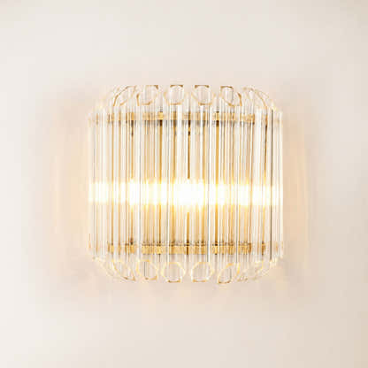 Virella Crystal Tube Wall Sconce