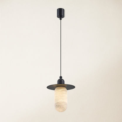 Bloom Alabaster Grace Pendant 8" H