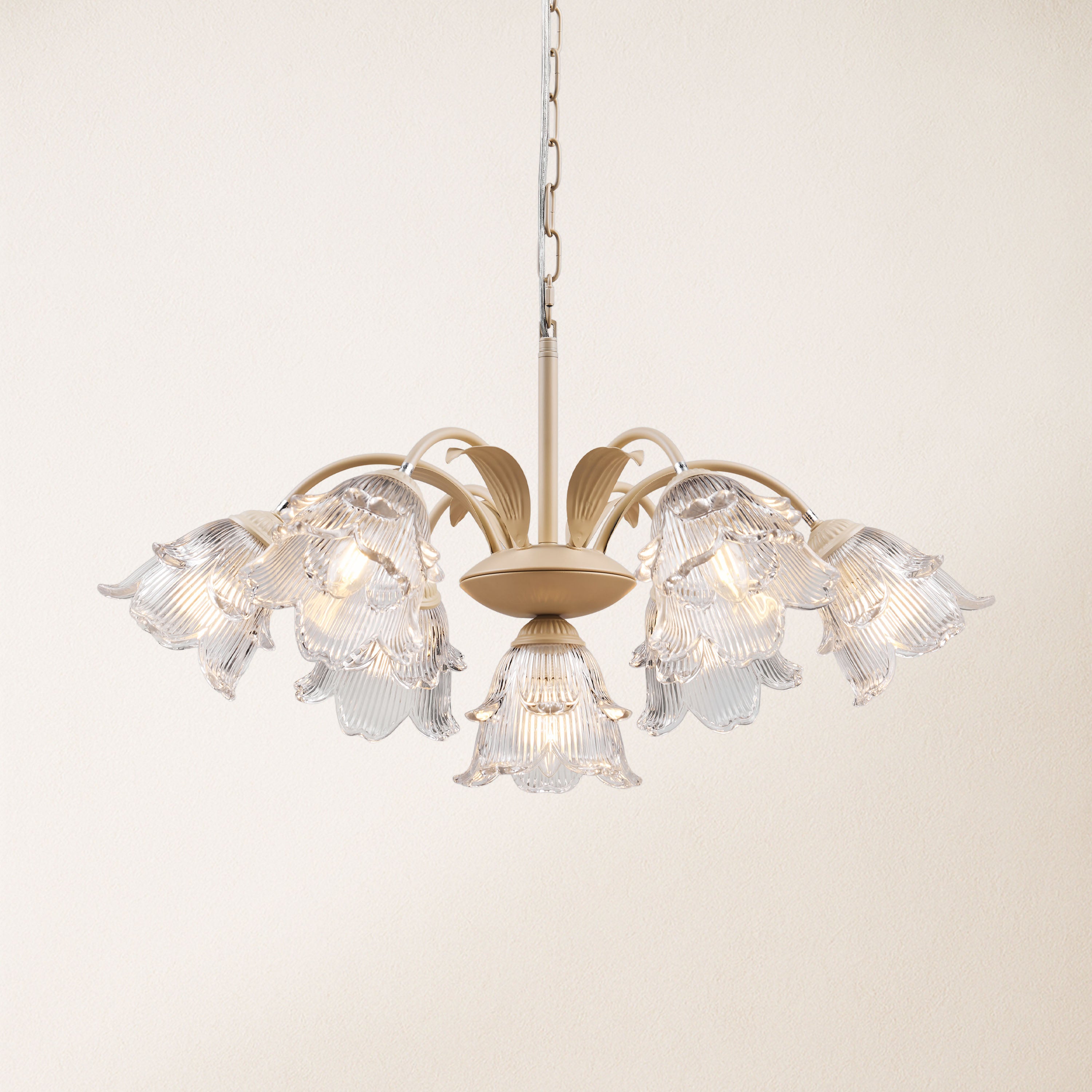 GlowMuse Crystal Round Chandelier 27