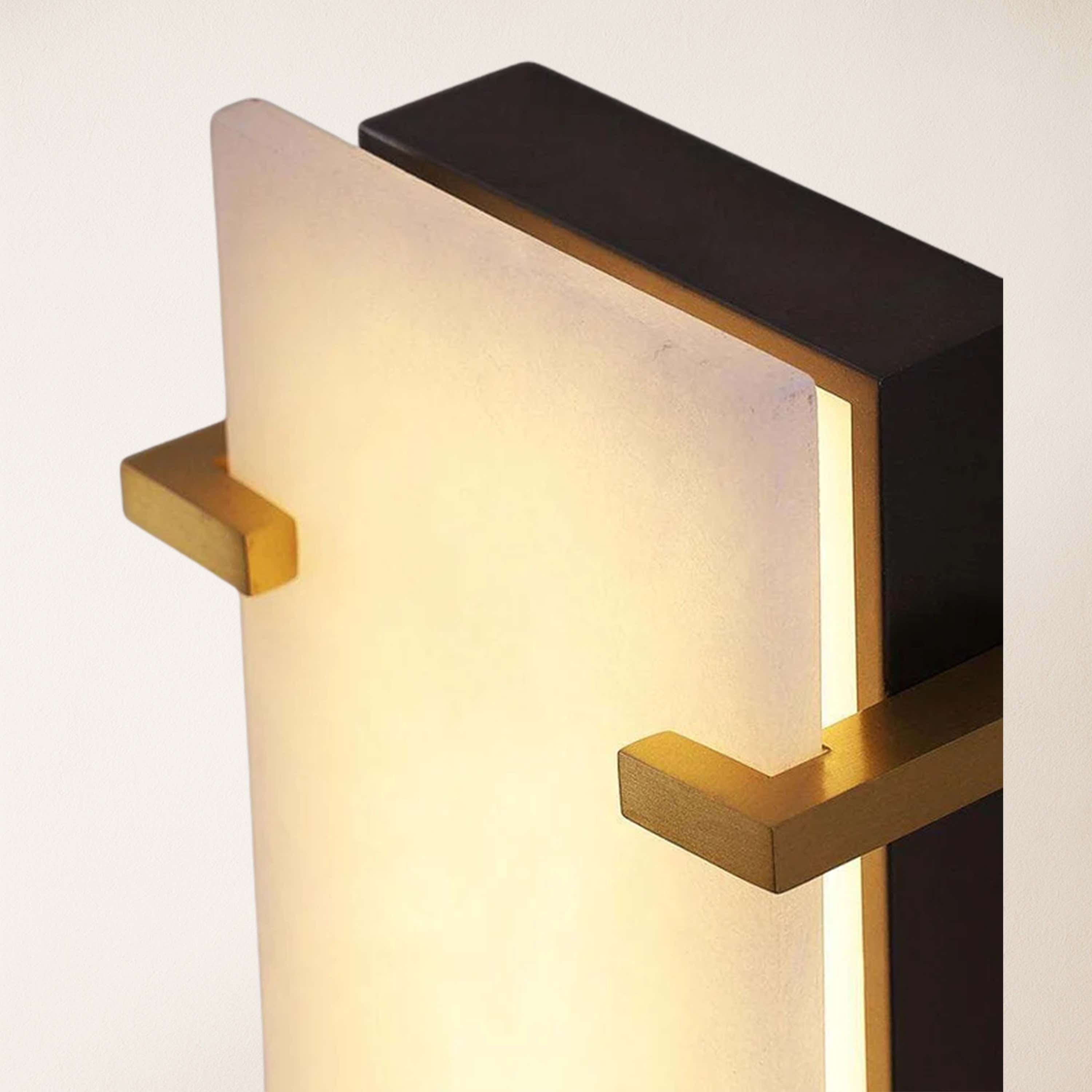 Janina Stable Alabaster Personality Wall Sconce 25.9"H