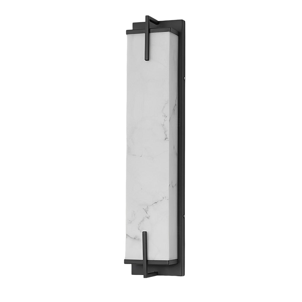 Noctilith Resin Rectangular Outdoor Wall Light