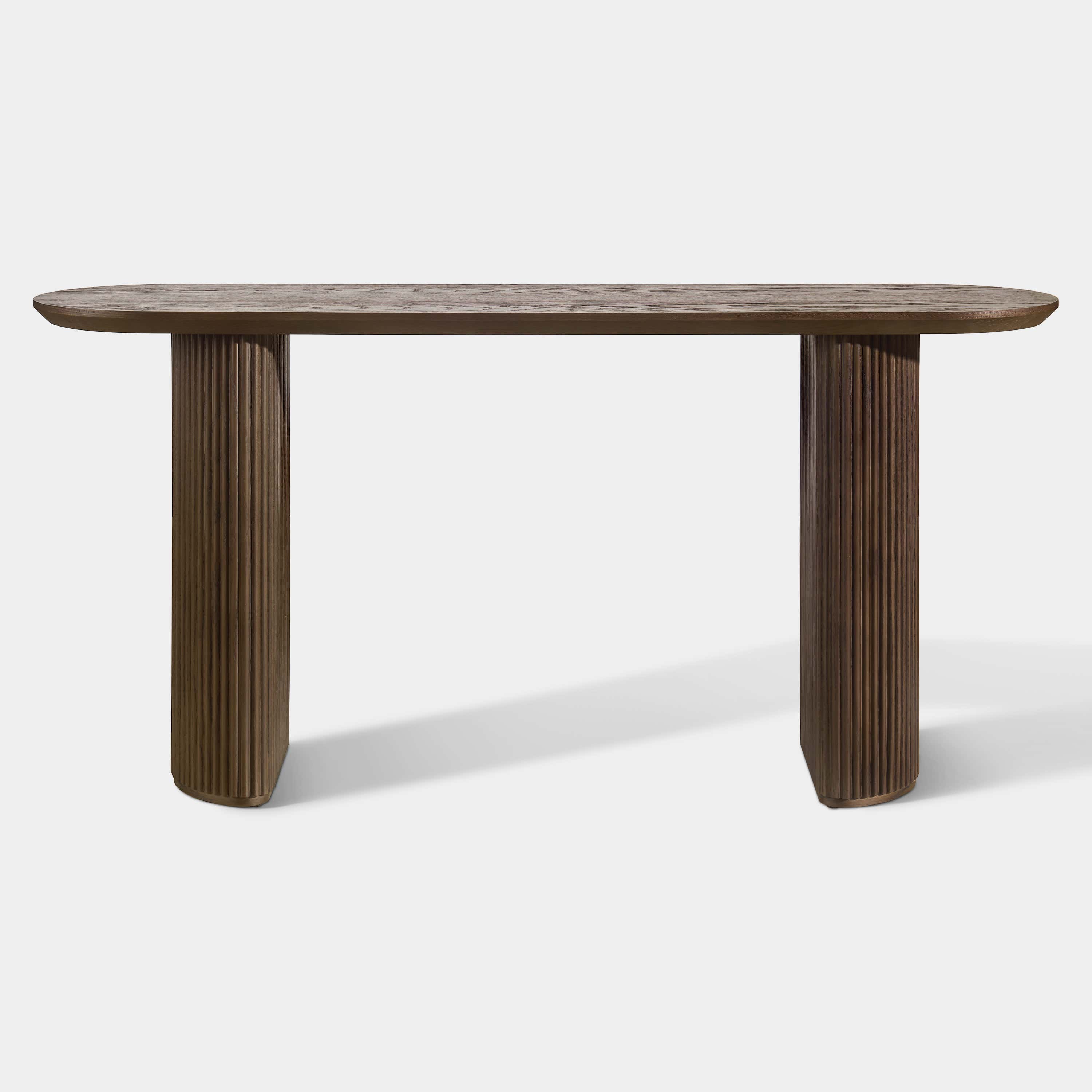 Plinth Console Table 60"W