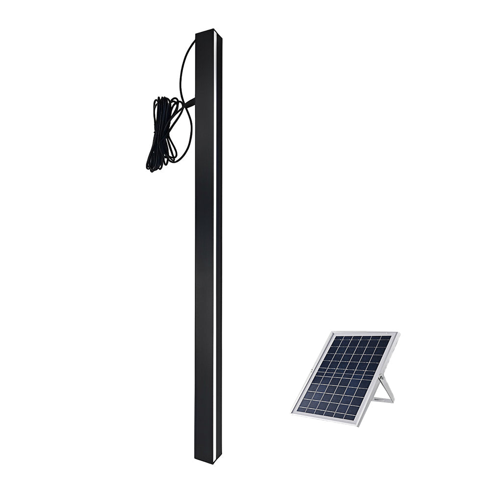 Ethereon Linear LED Solar Outdoor Wall Light