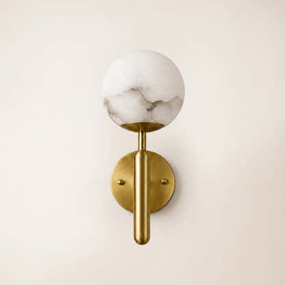 Vellura Alabaster Wall Sconce