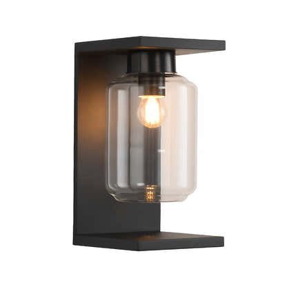 Crysteel Solar Outdoor Wall Light with Remote