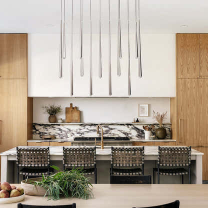 Anthropology Rectangle Crystal Pendant 40"W