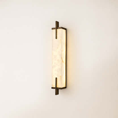 Vespera Alabaster Linear Wall Sconce