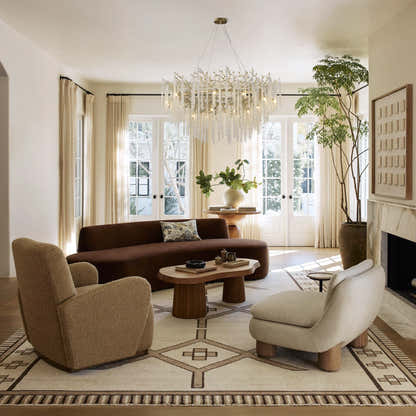 Snow Tree Branch Chandelier 47''D