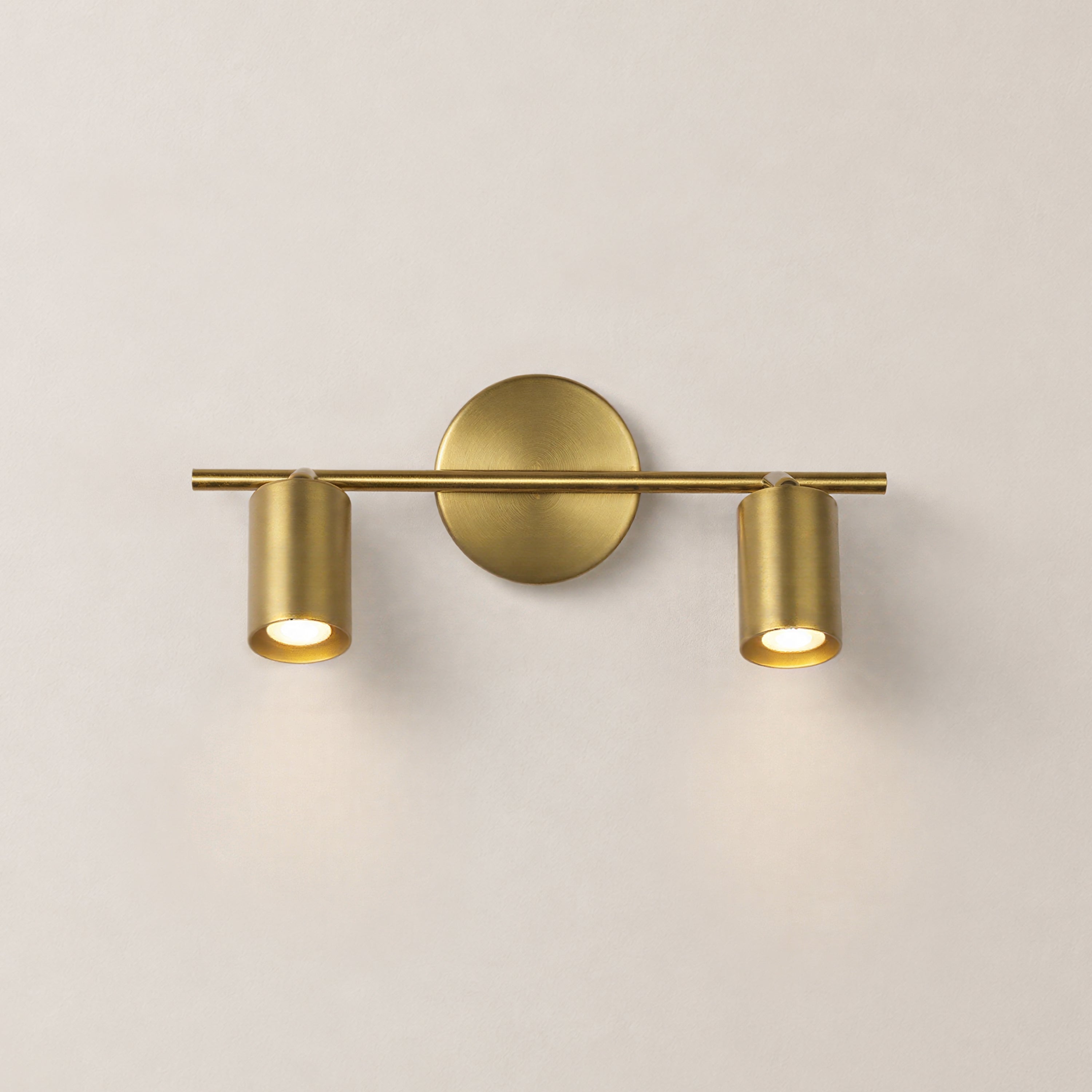 Erin Cylindrical 2-Light Wall Sconce