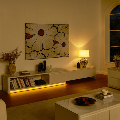 Celia Burnt Stone Media Console 71"