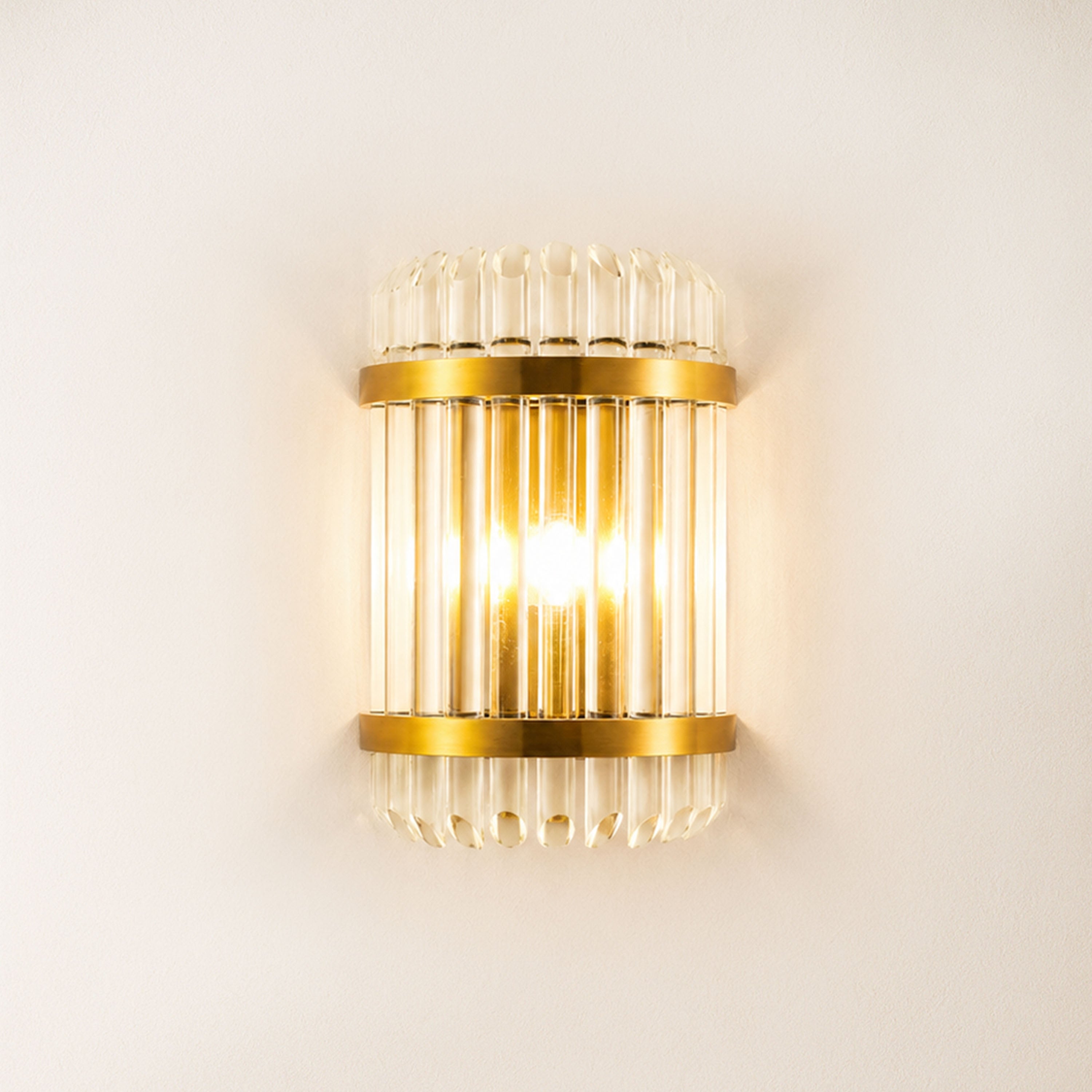 Oryana Crystal Icicle Wall Sconce 8.3