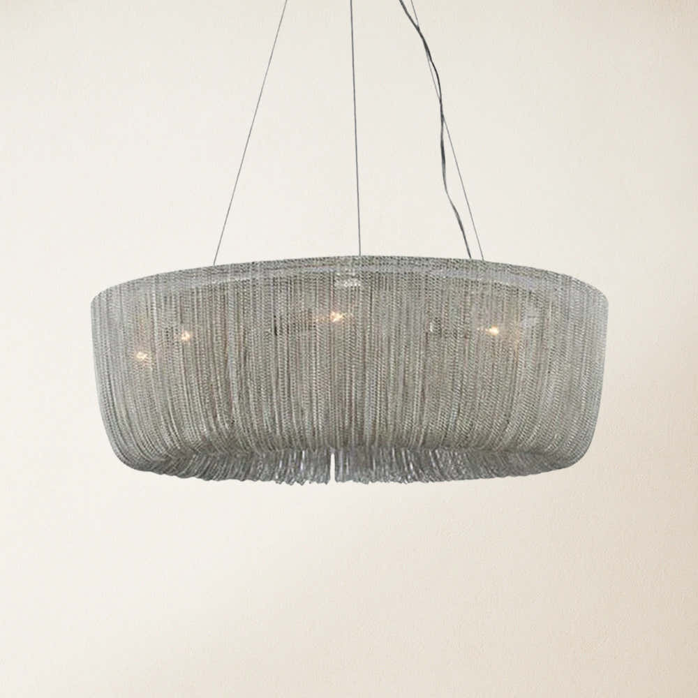 Teresa Cadena Chain Tassel Chandelier 31"D