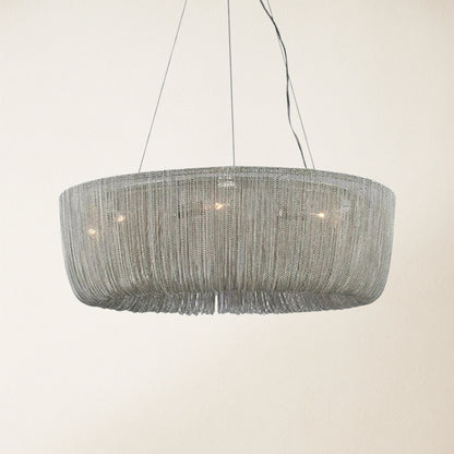 Teresa Cadena Chain Tassel Chandelier 24"