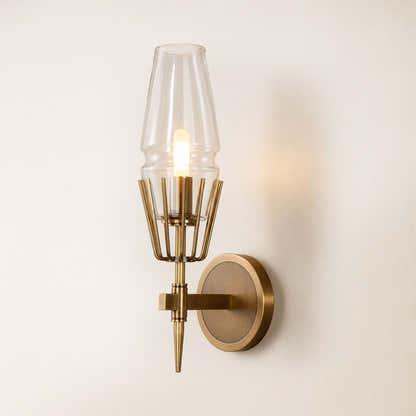 Astoria Glass 2 Light Wall Sconce