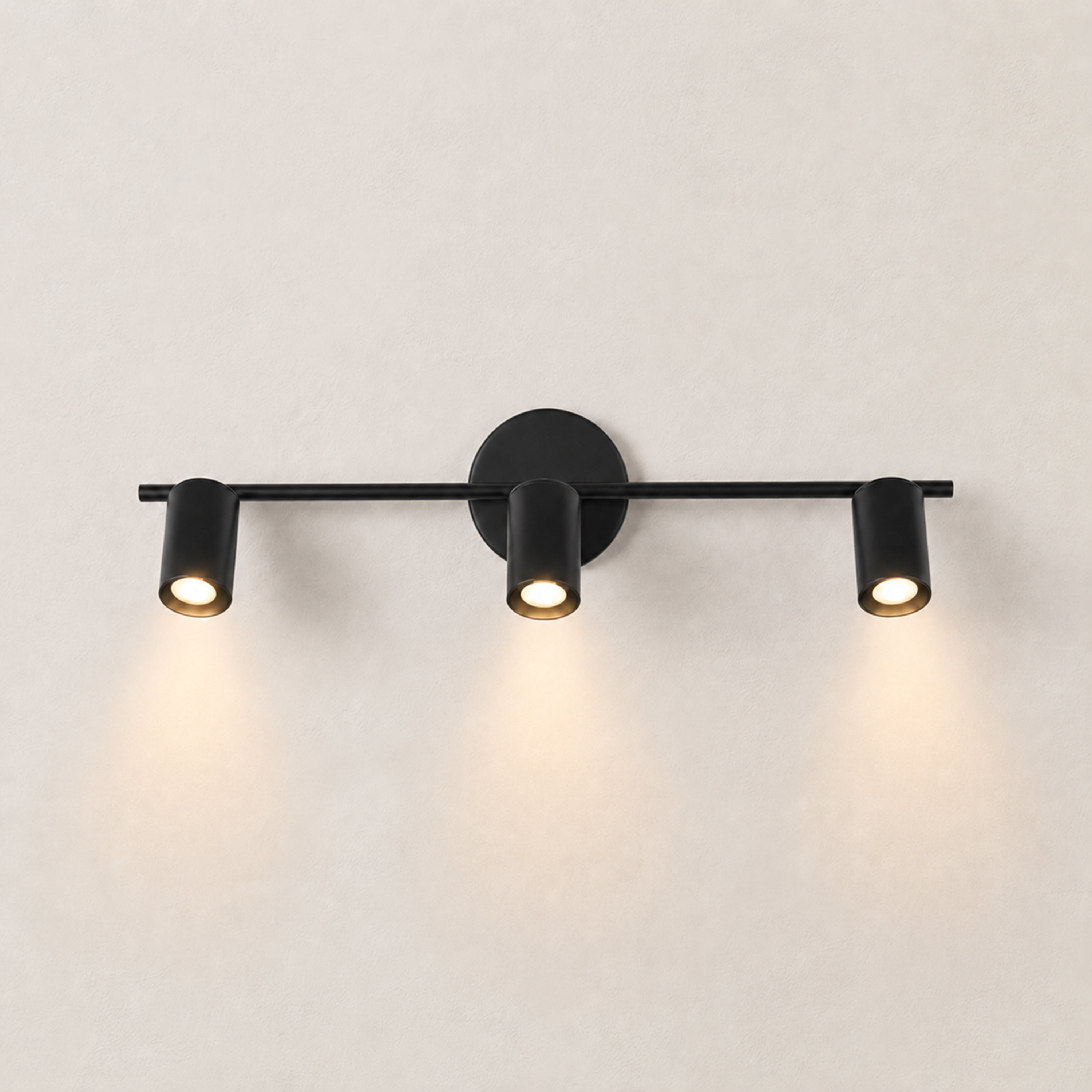 Erin Cylindrical 3-Light Wall Sconce