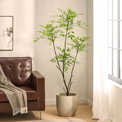 Faux Nandina Tree 153cm H