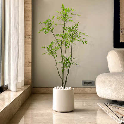 Faux Nandina Tree 180cm H