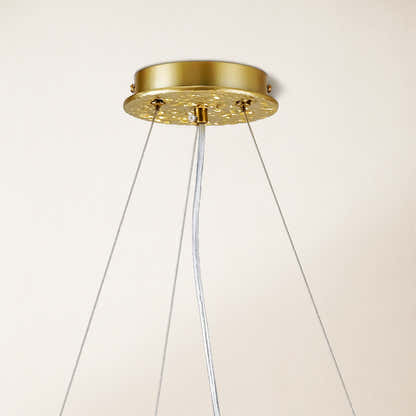 Lustre Branches Crystal Round Chandelier for All Rooms 30"D