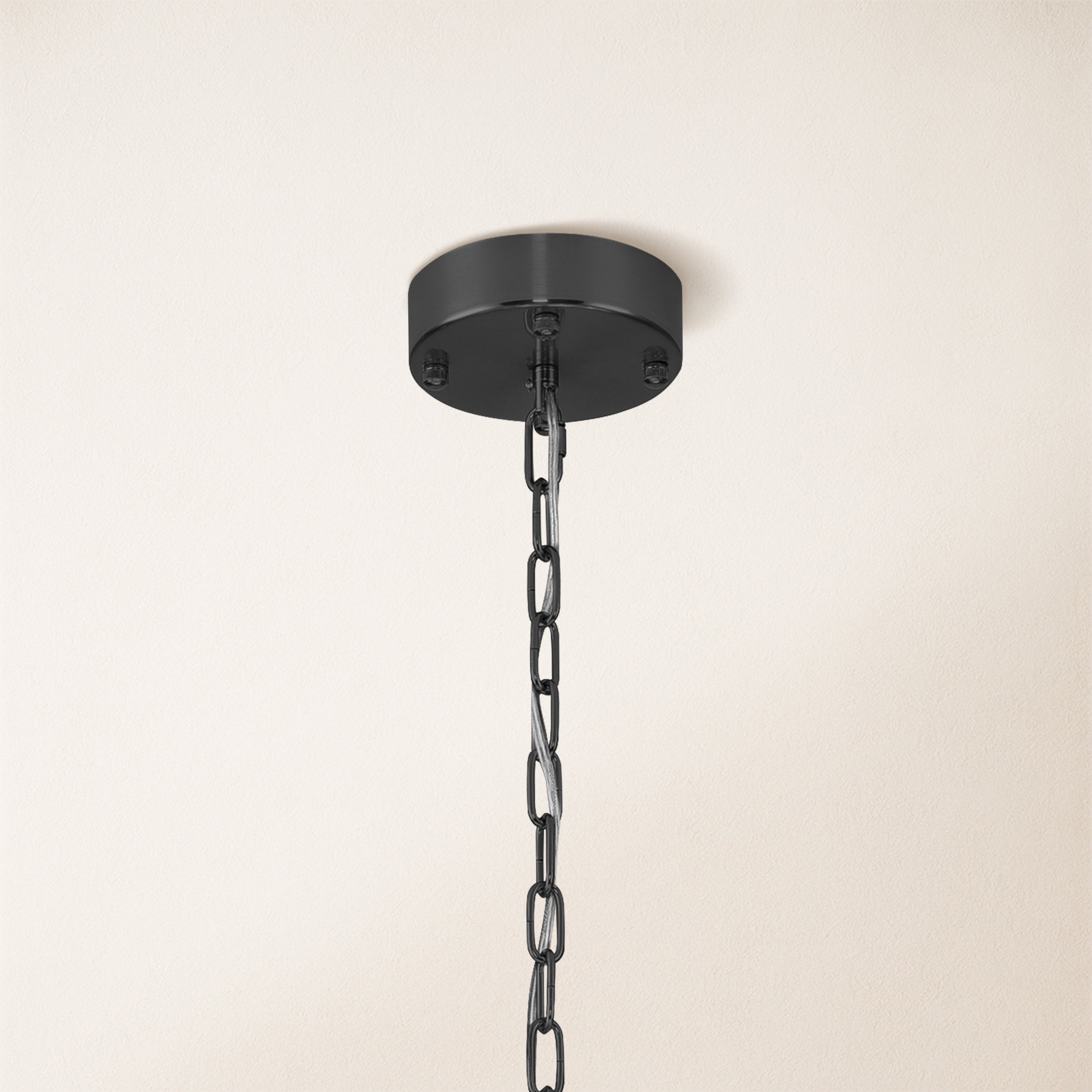 Nivislight Alabaster Round Chandelier 24"