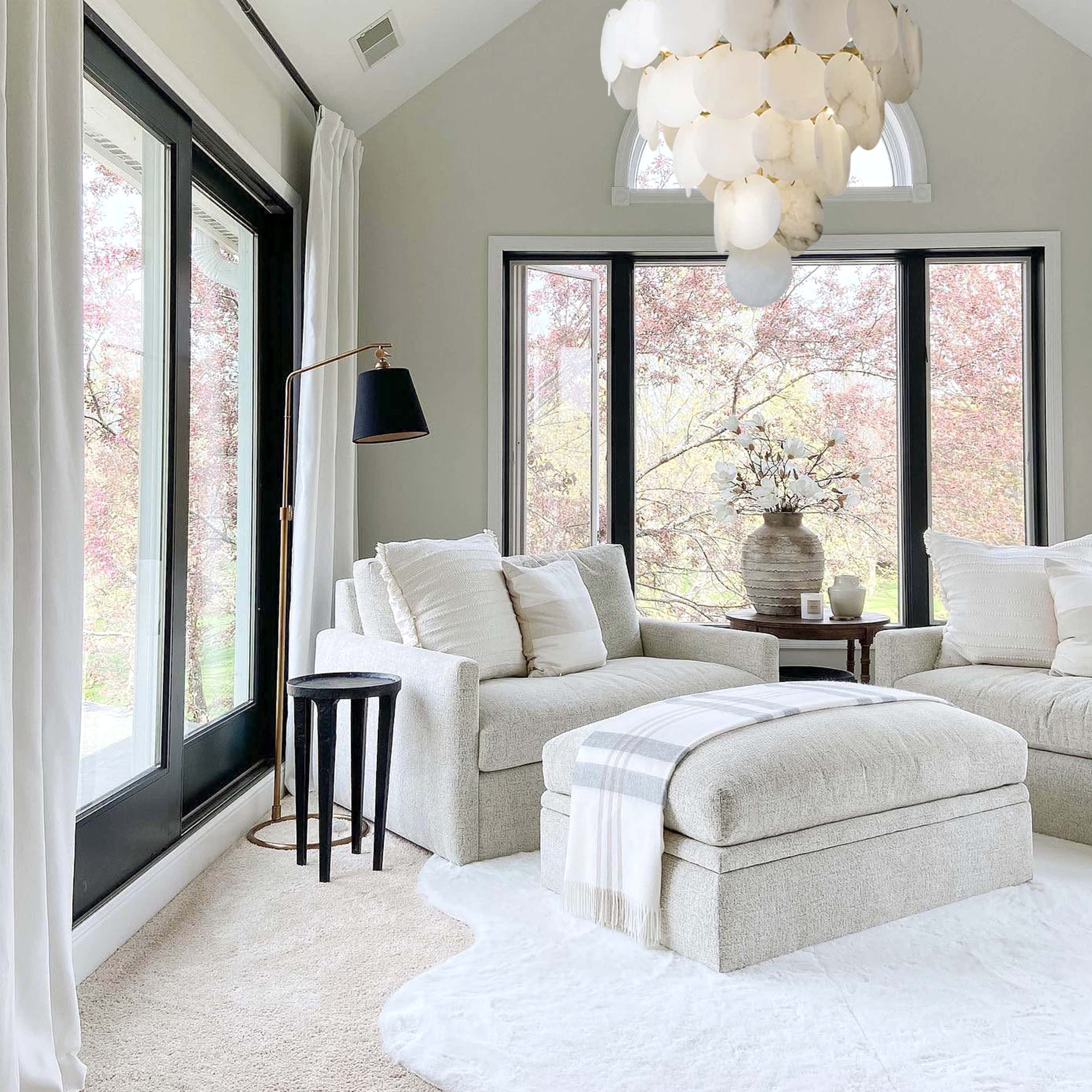 Egwent Alabaster Dish Magnolia Multi-Tiered Round Chandelier 35"D#Finish_Gold