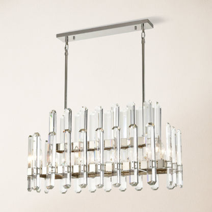 Clarion Rectangular Chandelier 36"L