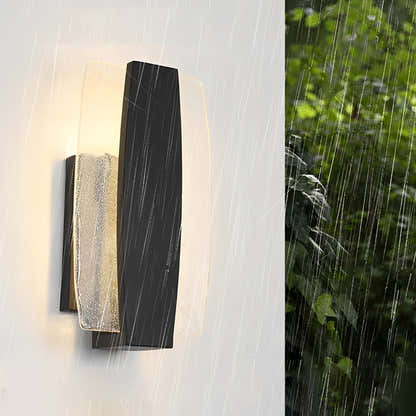 Luxshell Bubbles Glass Outdoor Wall Light