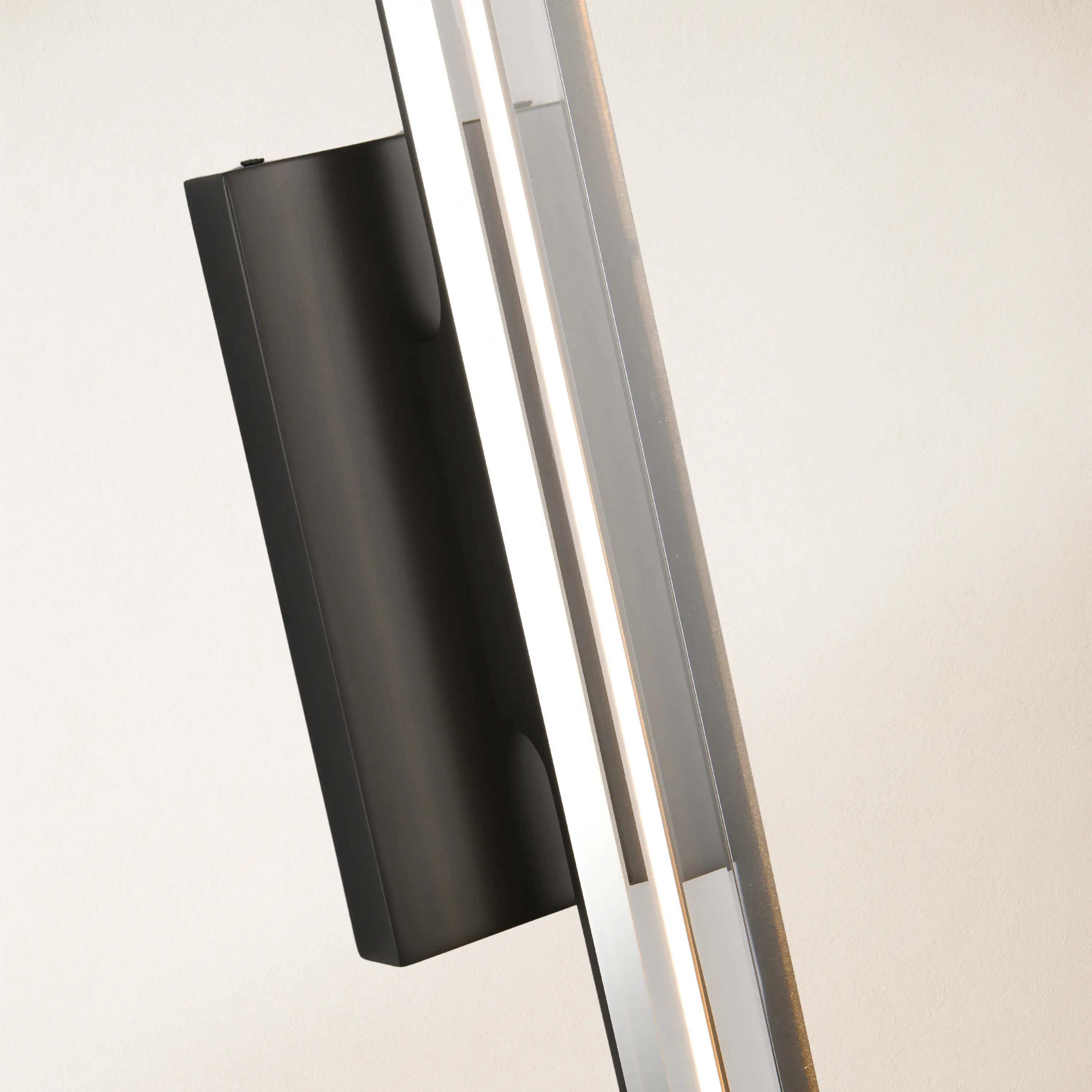 Clara Glow Crystal Single Wall Sconce 19"