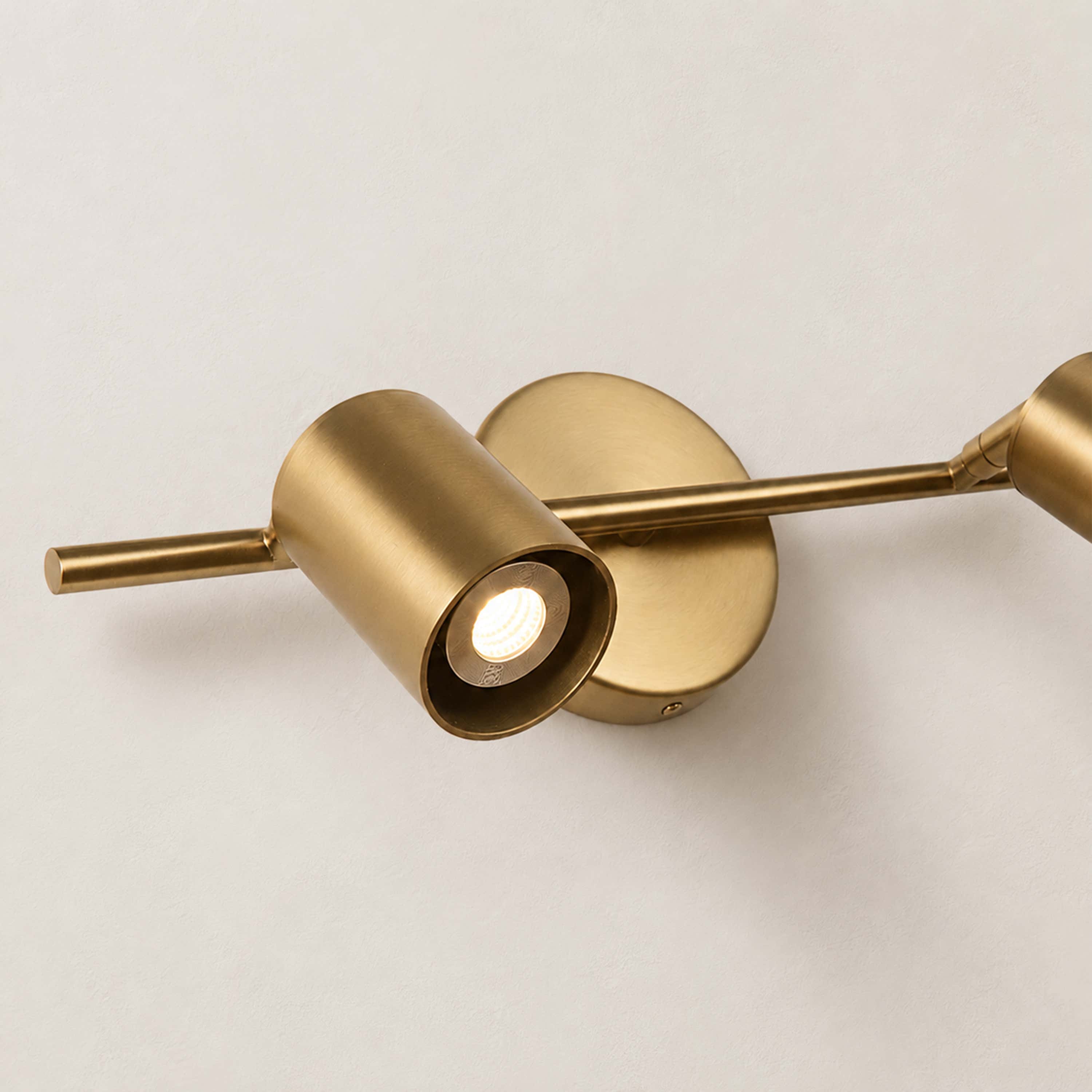 Erin Cylindrical 2-Light Wall Sconce