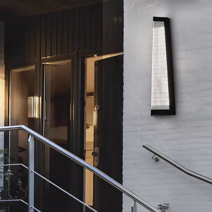 Armorglow Striped Acrylic LED Outdoor Wall Light
