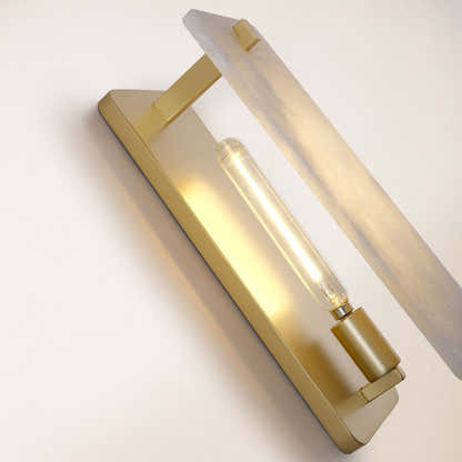 Lunara Alabaster Wall Sconce 12.75"H