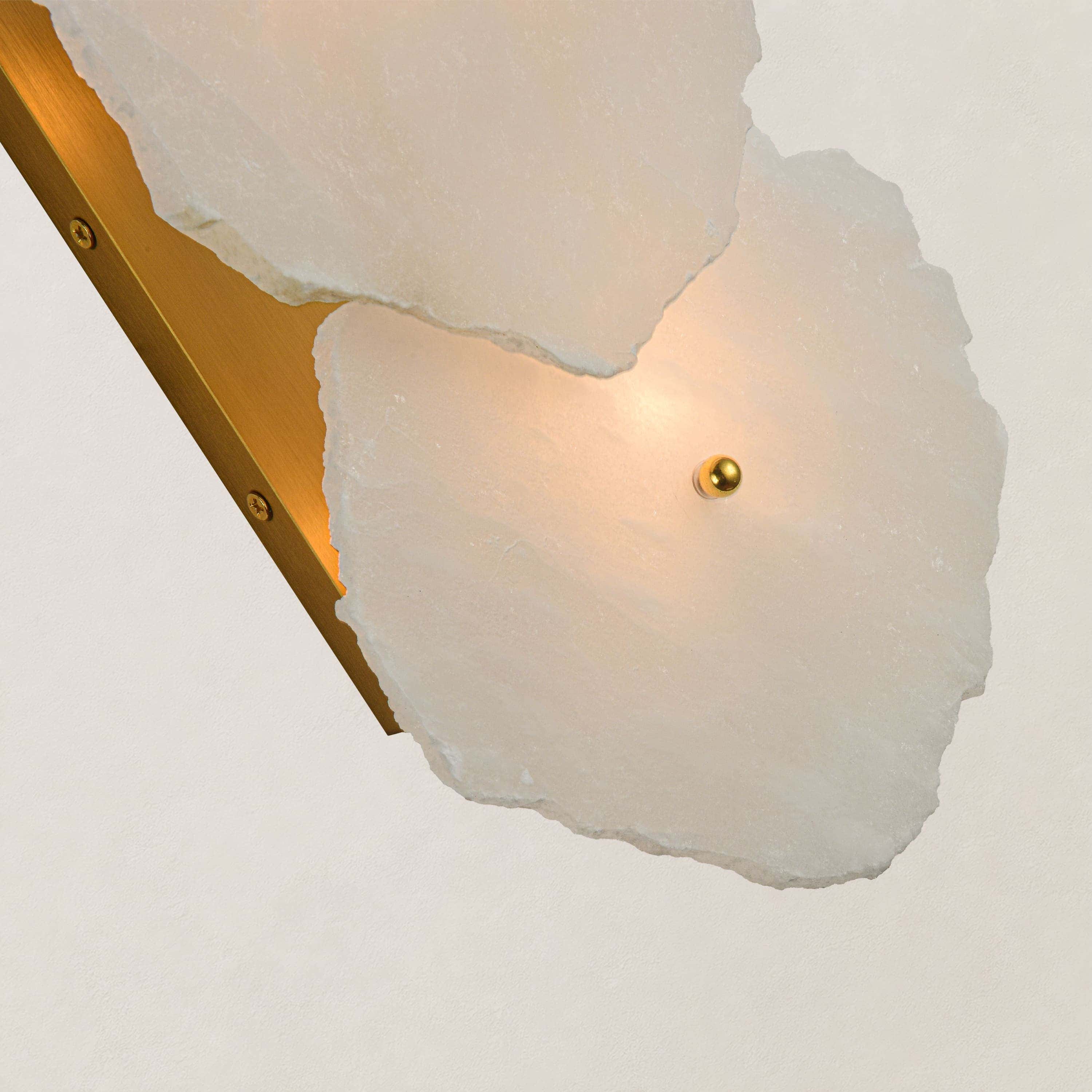 Moira Alabaster 2 Lights Wall Sconce