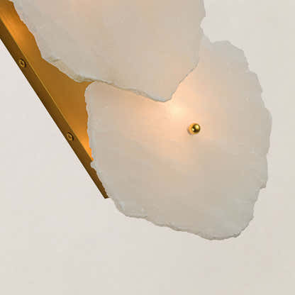 Moira Alabaster 2 Lights Wall Sconce