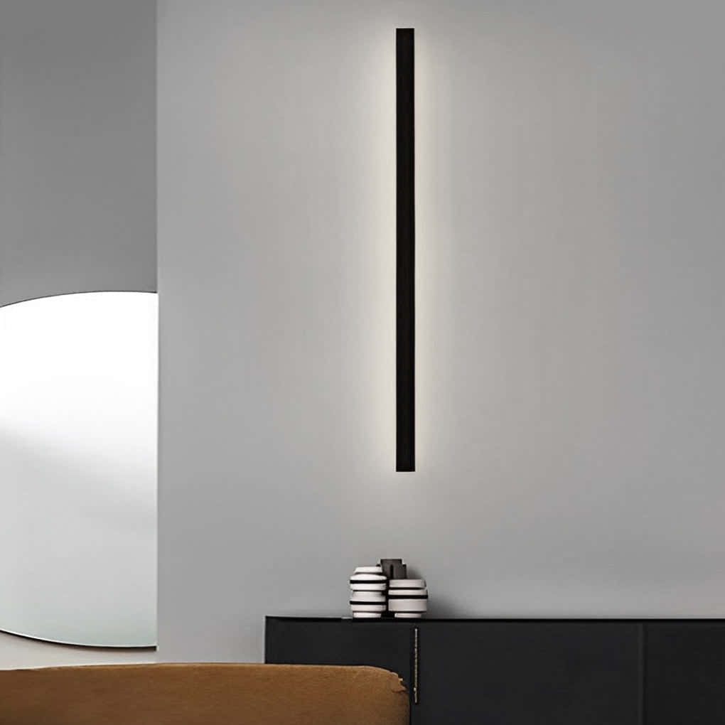 Ethereon Linear LED Solar Outdoor Wall Light