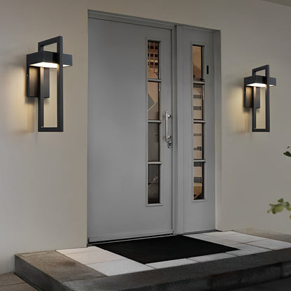 Aqualith Rectangular Minimalist Outdoor Wall Light