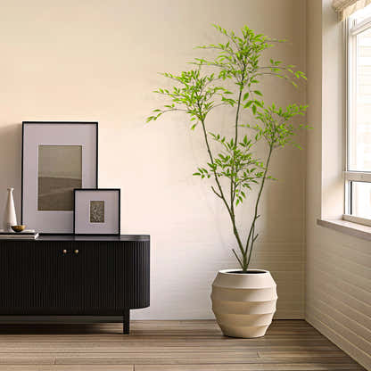 Faux Nandina Tree 153cm H