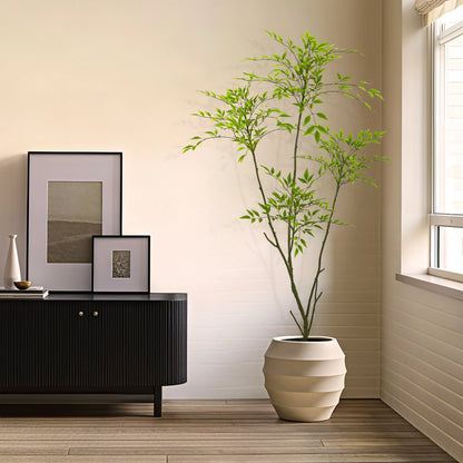 Faux Nandina Tree 60.2"H