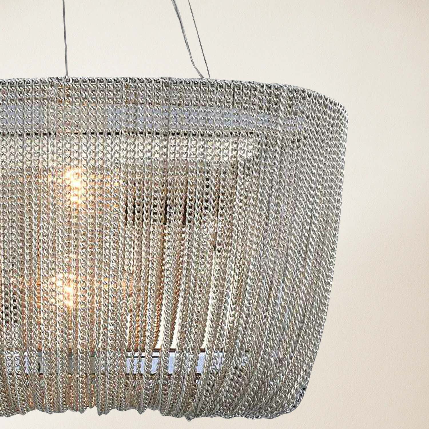 Teresa Cadena Chain Tassel Chandelier 39"D