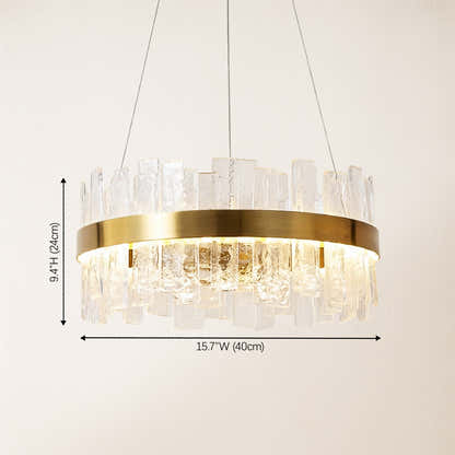 Virezza Crystal Round Chandelier