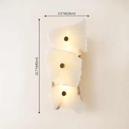 Arscelia Alabaster Linear Wall Sconce
