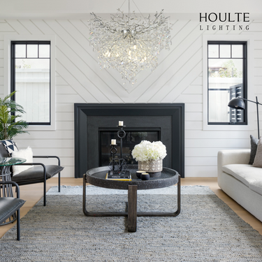 Frostleaf Crystal Grand Cascade Branches Chandelier 40''