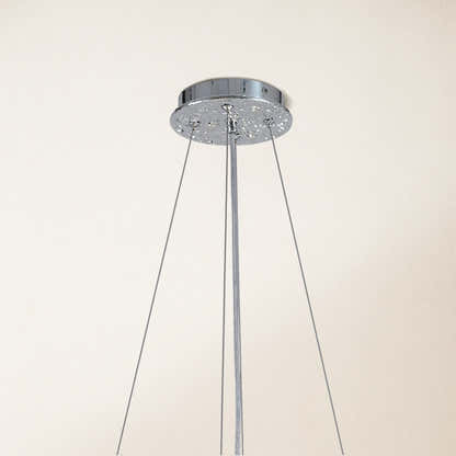 Frostleaf Crystal Branch Halo Chandelier 47"D