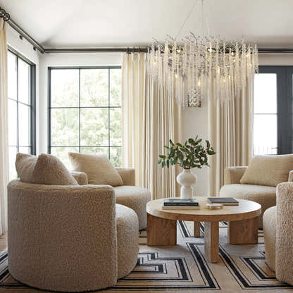 Snow Tree Branch Chandelier 47''D